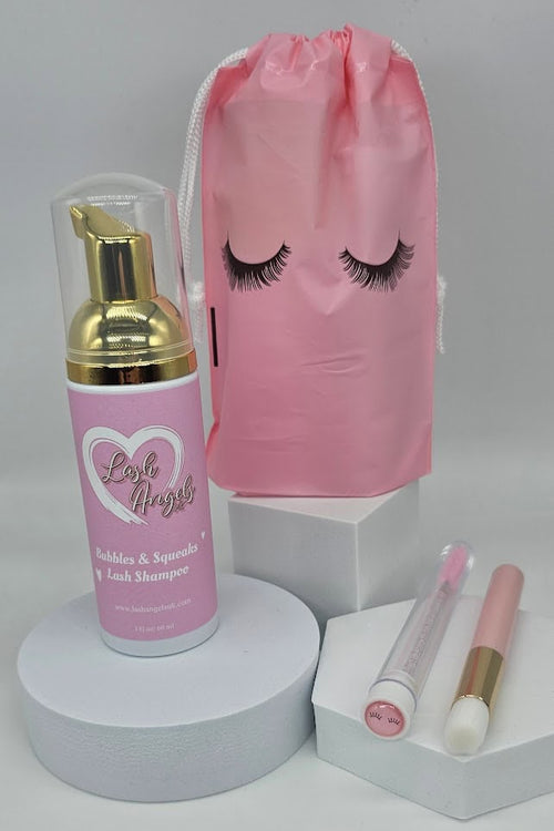 Bubbles &amp; Squeaks Lash Shampoo Kits - One image
