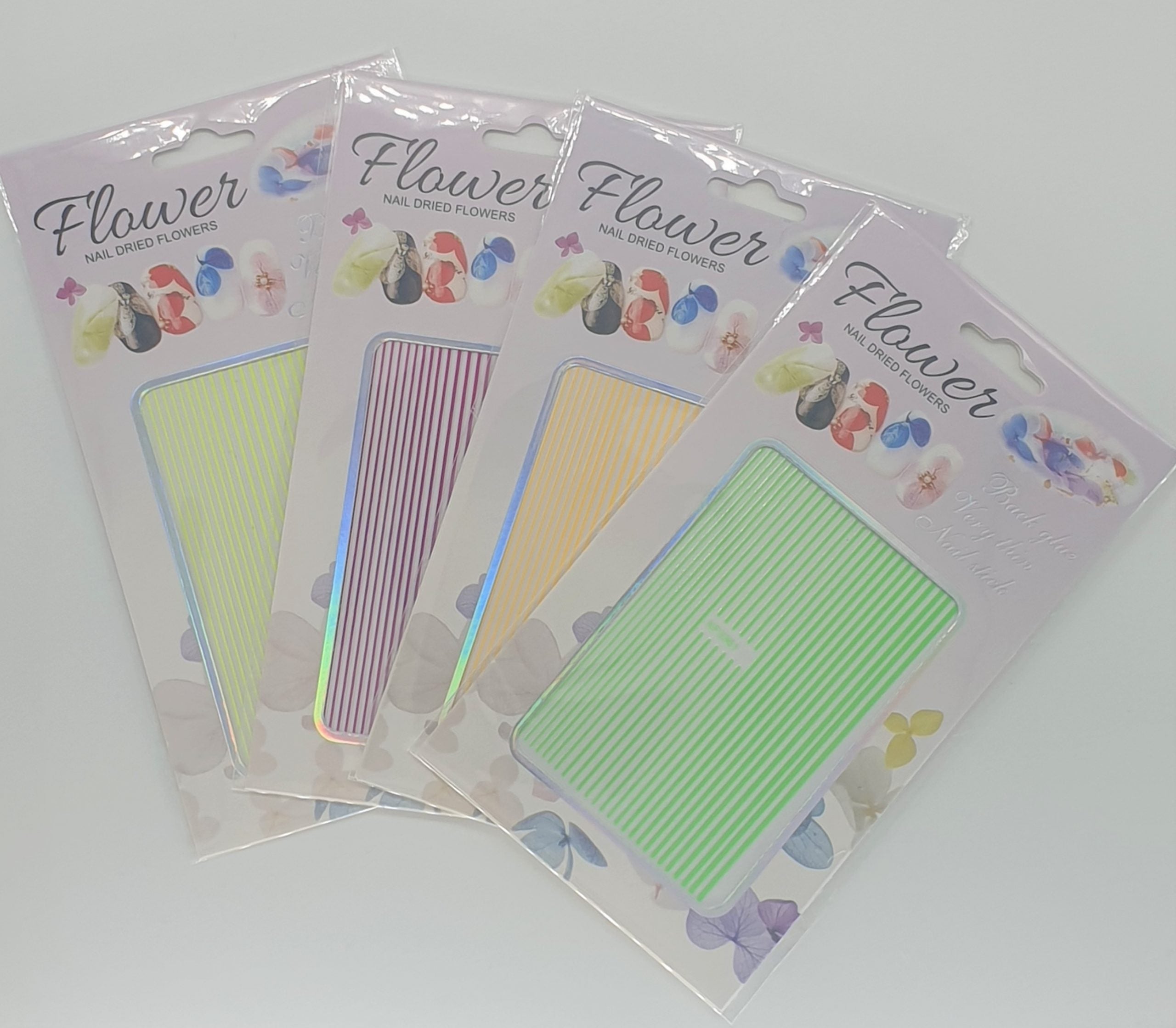 Nail Angel Summer Fun Line Nail Stickers image 0