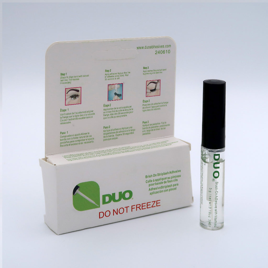 Duo Clear Lash Brush on Adhesive PK 5 image 1