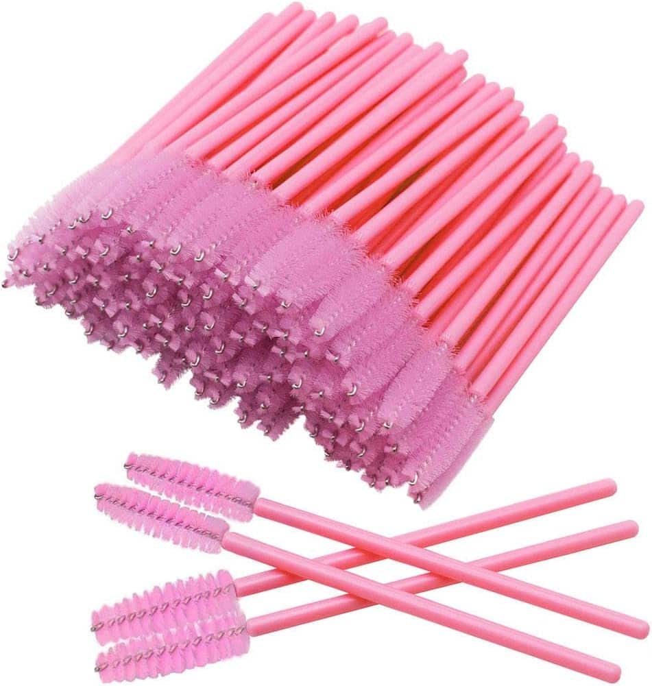 Mascara Wands - Solid Pink image