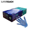 Supertouch Powder Free Vinyl Gloves Blue image 0