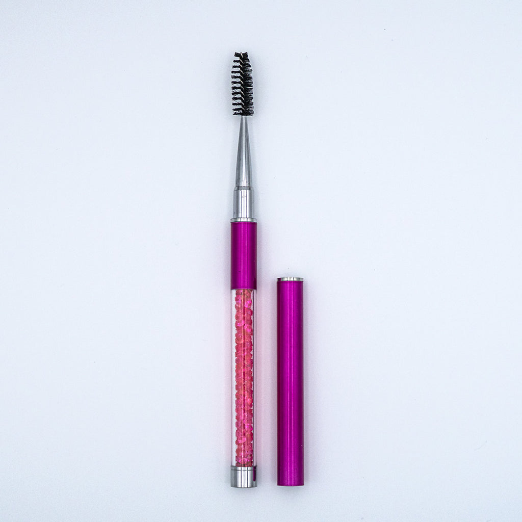 Long Stem Crystal Wands - various colours - Hot Pink image