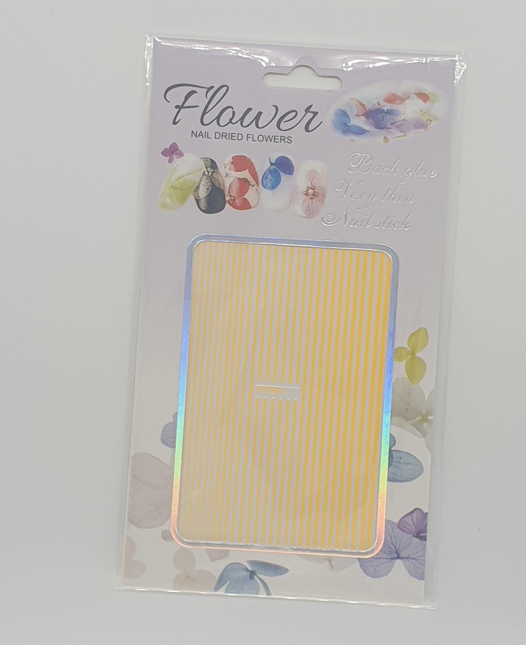 Nail Angel Summer Fun Line Nail Stickers - Orange image