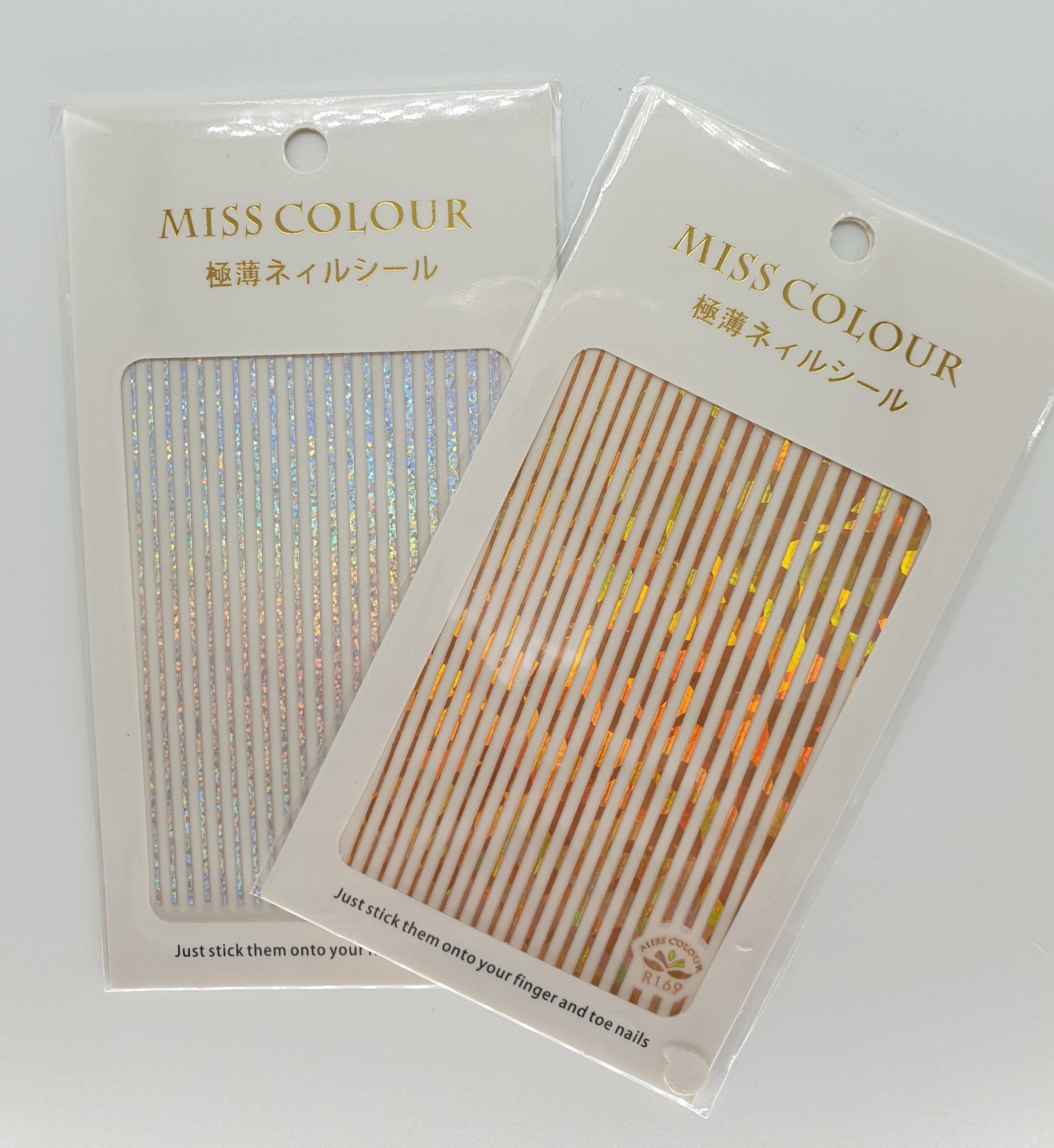 Nail Angel Holographic Line Stickers image 0